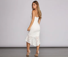 Sound On Trumpet Hem Dress