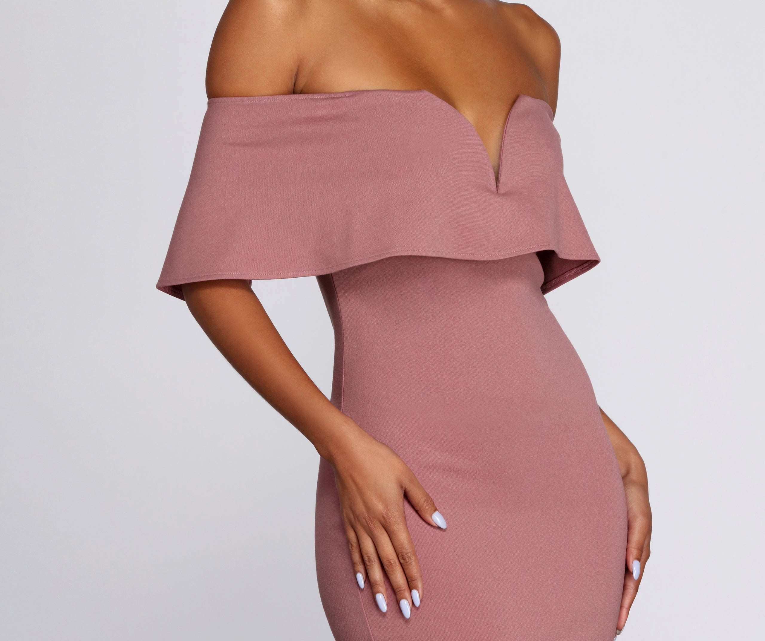 Outfit On Ponte Midi Dress