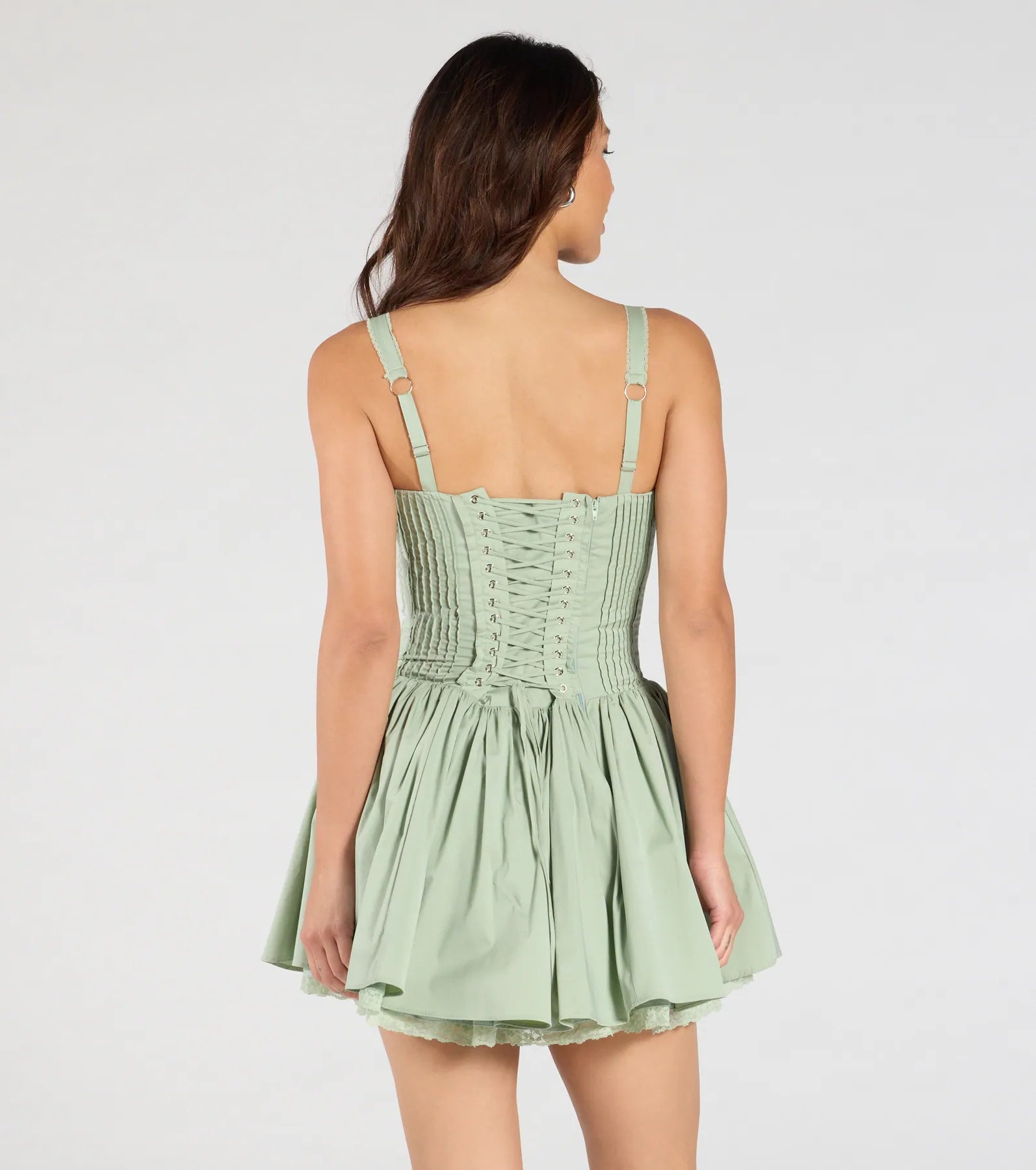 So Darling Woven Drop-Waist Skater Dress