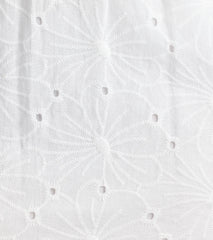 Here To Be Loved V-Neck Eyelet Skater Mini Dress