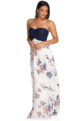 Passionate About Florals Maxi Dress