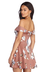 Pretty And Picturesque Skater Dress