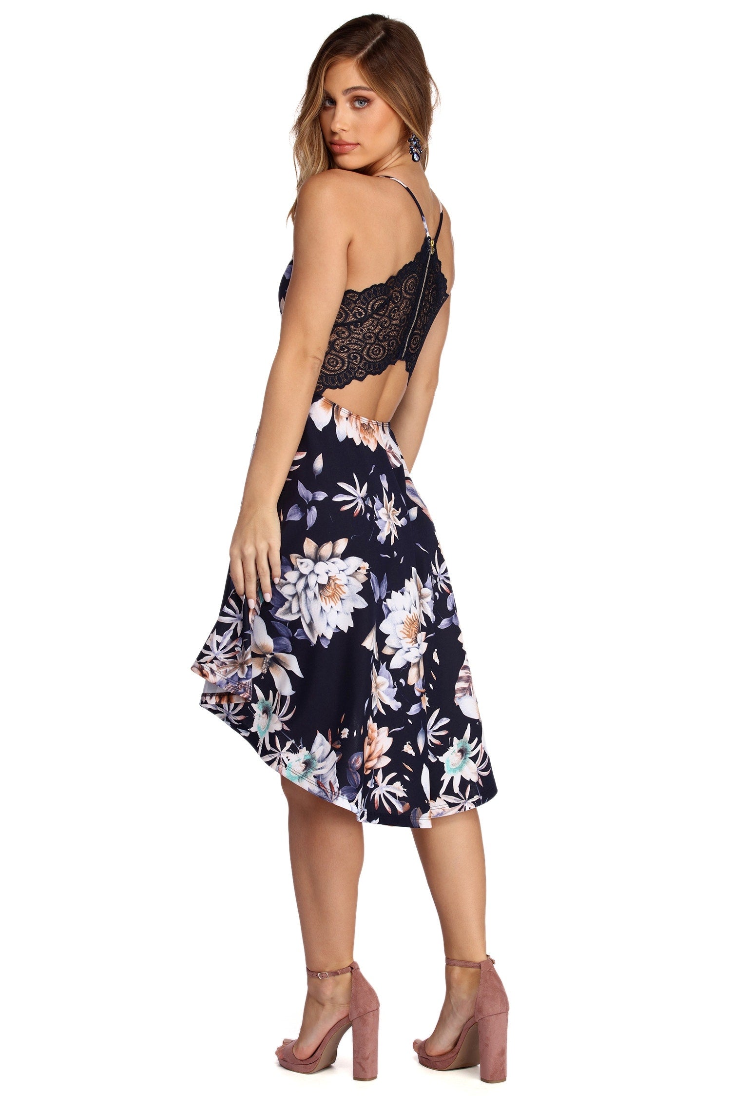 Floral Feels Skater Dress