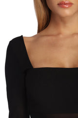 Miss Me Mesh Mini Dress