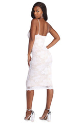 Spring Beauty Midi Dress