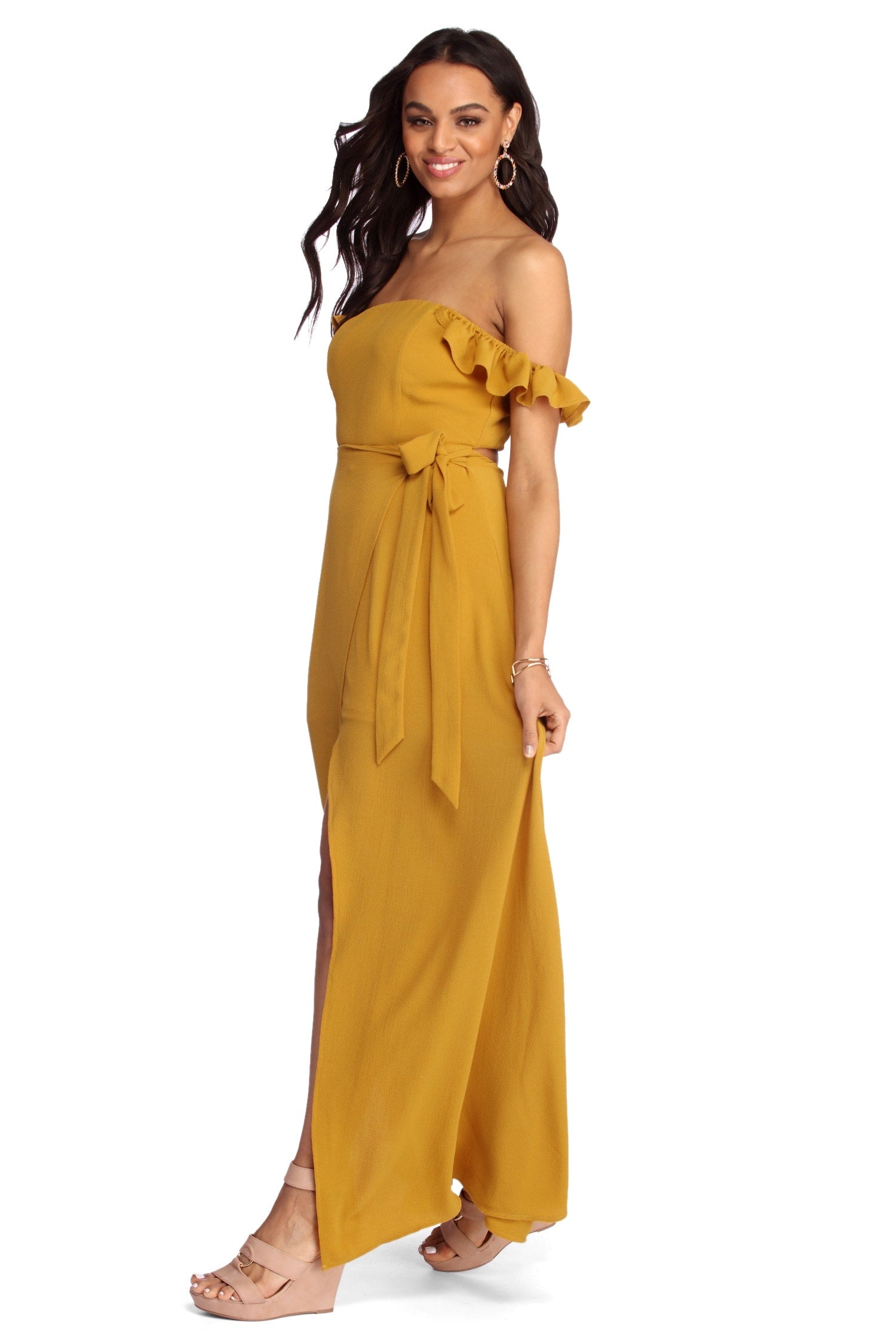 What's Up Buttercup Maxi Dress