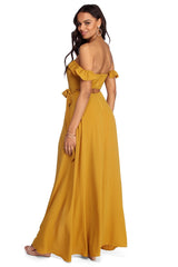 What's Up Buttercup Maxi Dress
