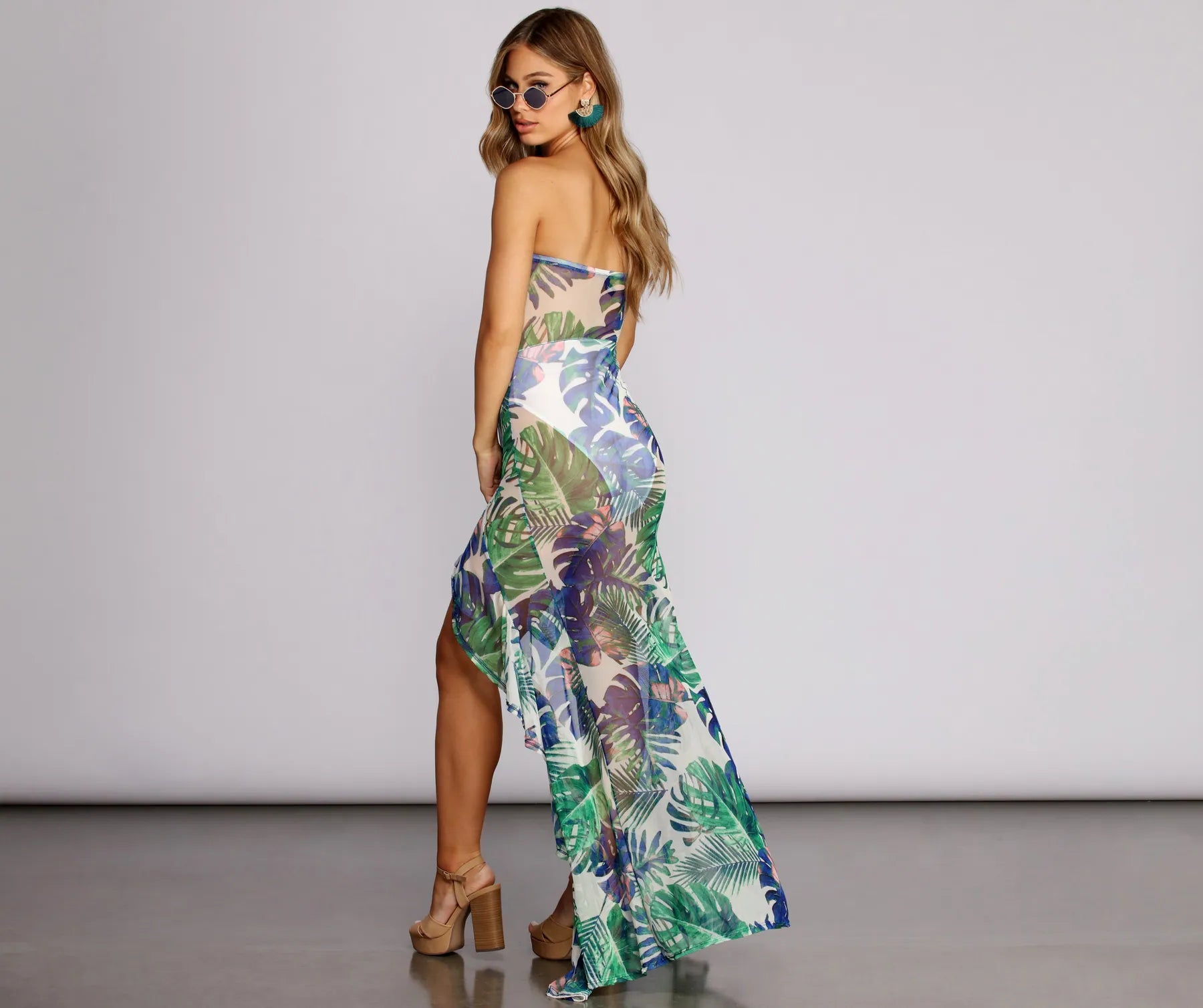 Life's A Beach Mesh Dress