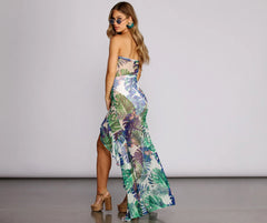 Life's A Beach Mesh Dress