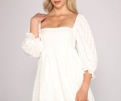 Sweet Style Babydoll Dress