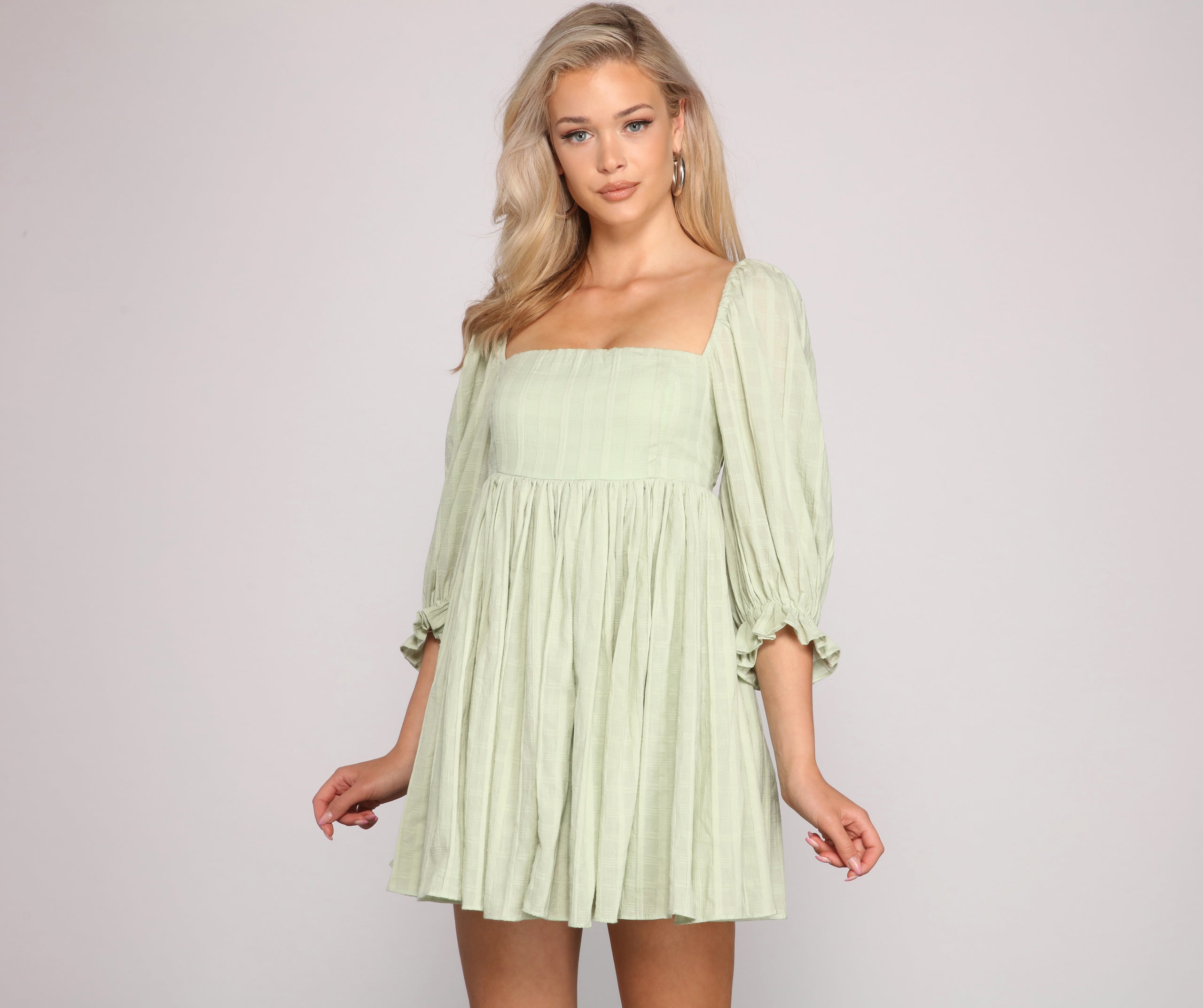 Sweet Style Babydoll Dress