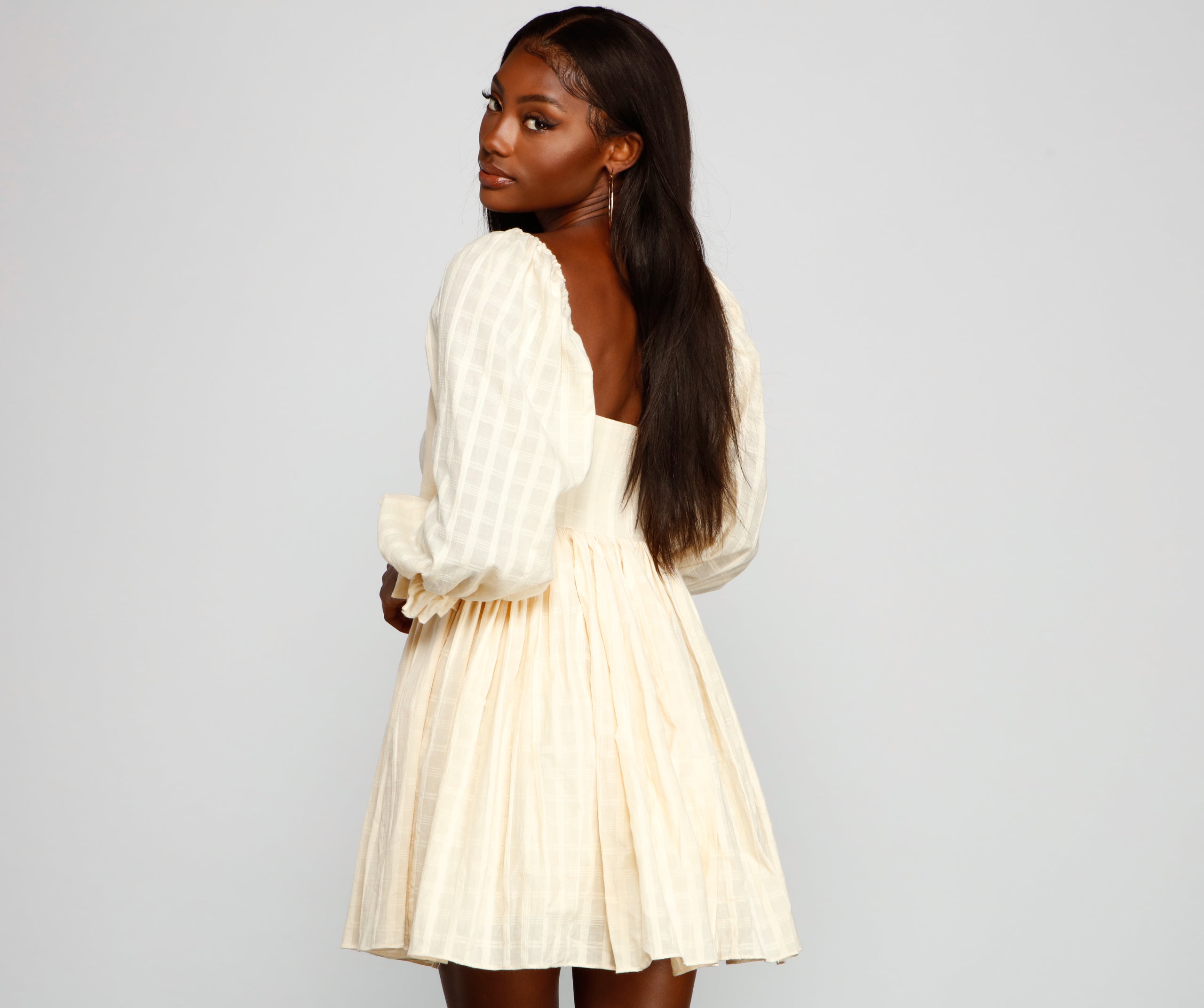 Sweet Style Babydoll Dress