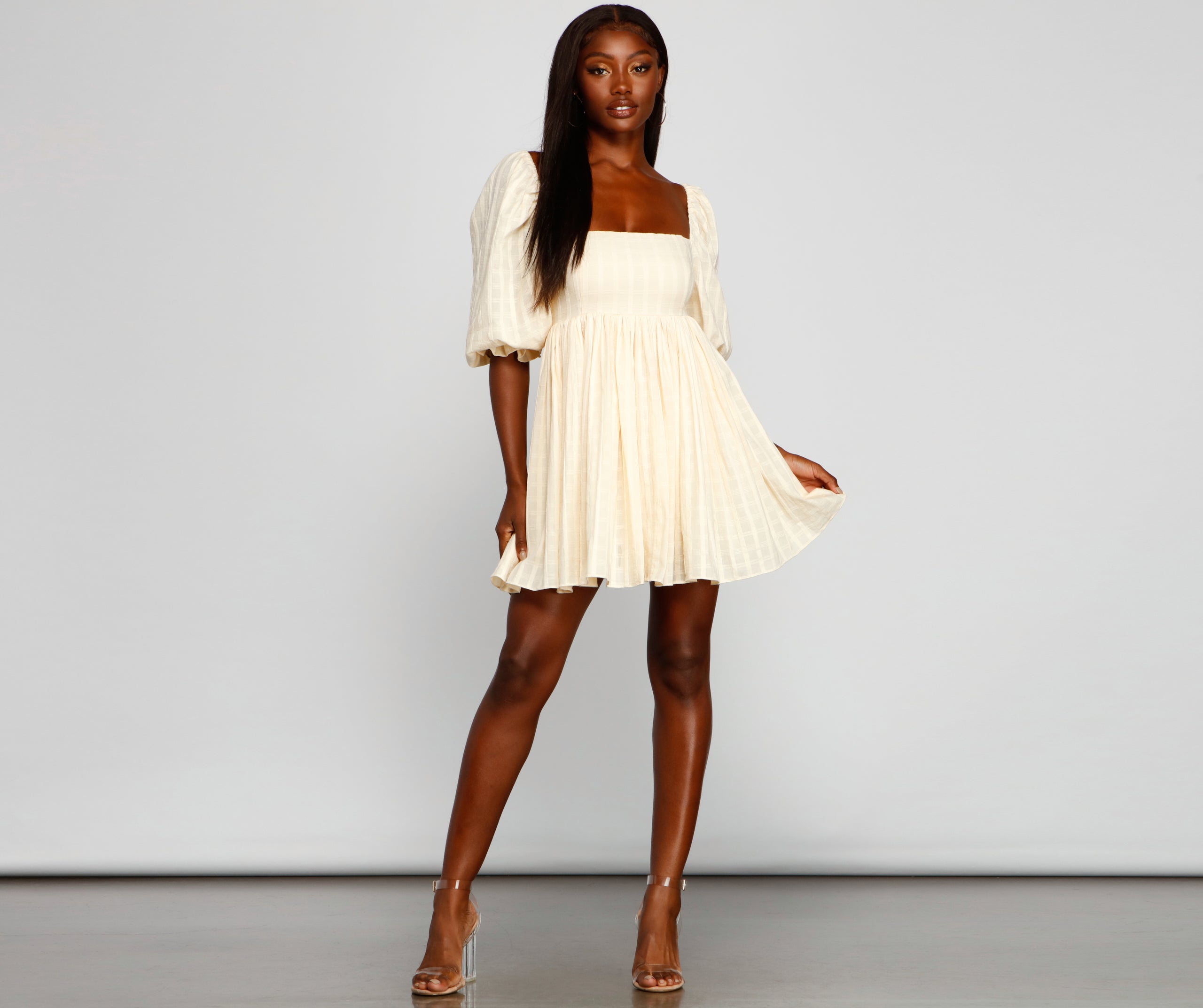 Sweet Style Babydoll Dress