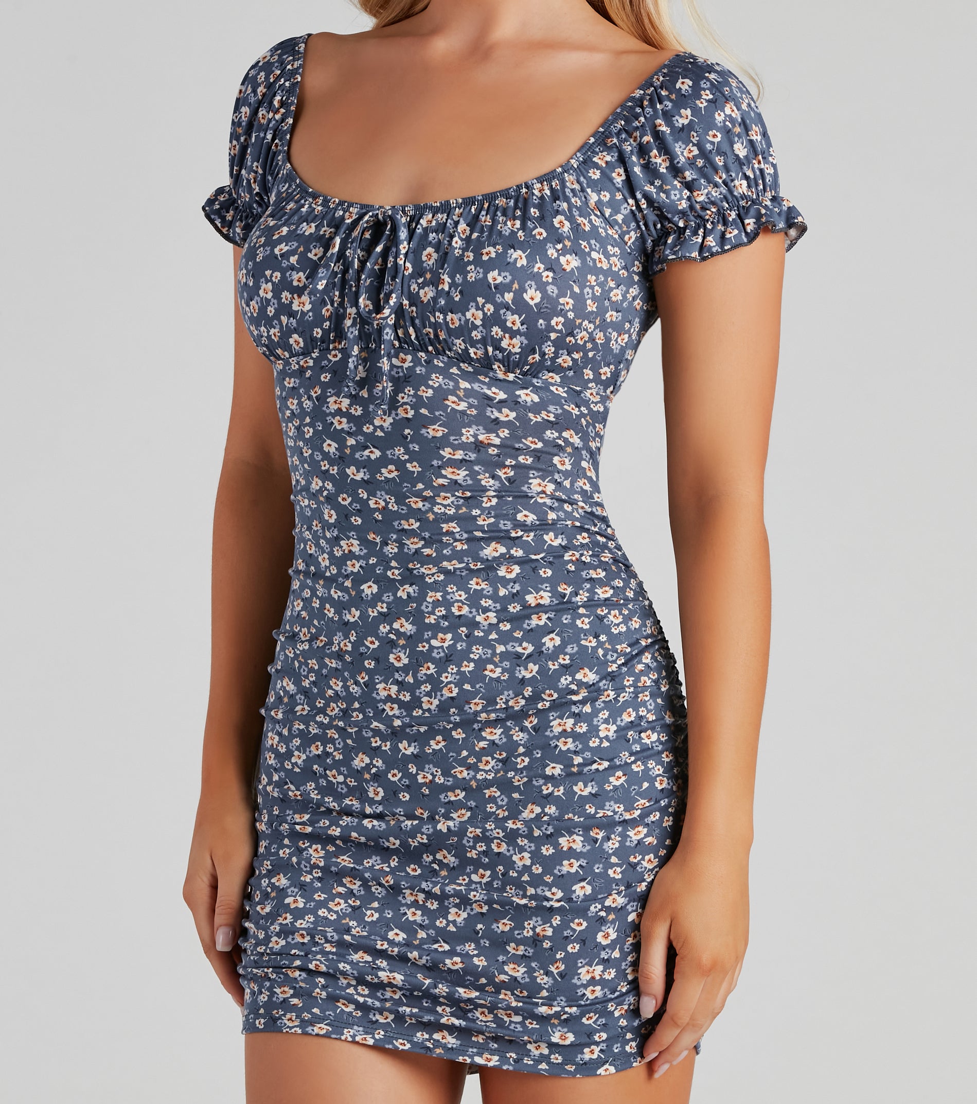 Sweet Charmer Floral Mini Dress