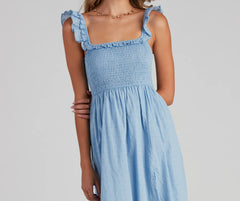 Effortless Style Moves Midi Dress