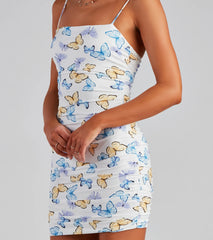 Sweet Trendsetter Ruched Mini Dress