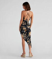 Jetset Getaway Tropical Midi Dress