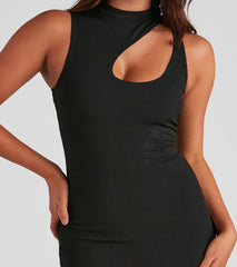 Alluring Muse Bodycon Mini Dress