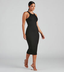 Simple Life Crew Tank Midi Dress