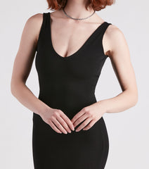 Chic Everyday Style Midi Dress