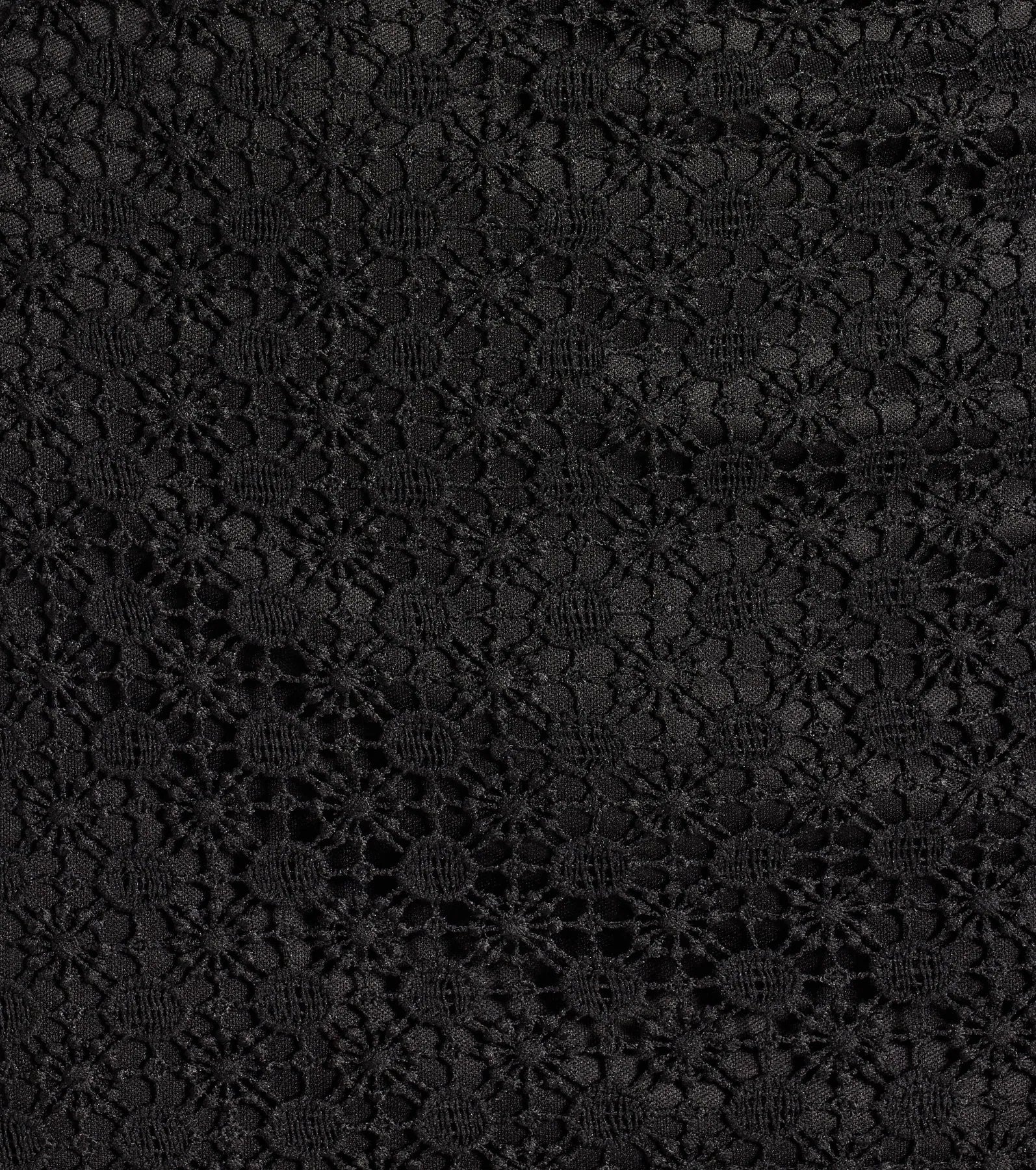 Think Sunshine Long Sleeve Cutout Crochet Mini Dress