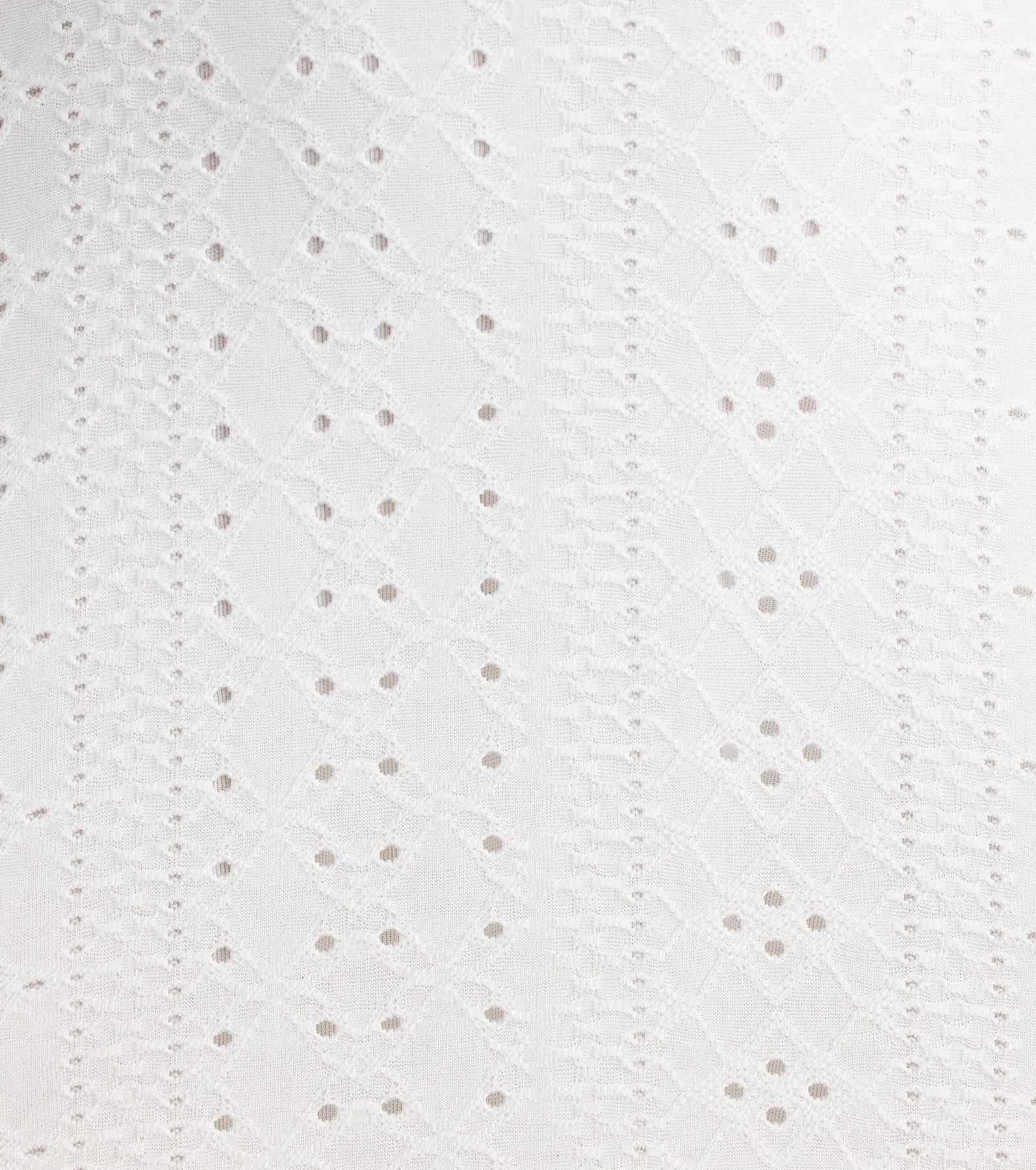 Pretty Vibes Eyelet Knit Layered Skater Dress