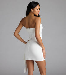 Dramatic Allure Bodycon Mini Dress