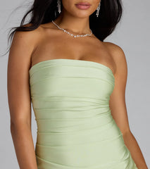 When The Sun Goes Down Tie Back Mini Dress