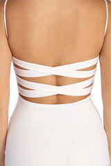 Strappy And Sultry Mini Dress