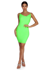 Living For The Night Neon Dress