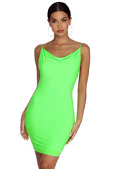 Living For The Night Neon Dress