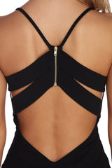 Curves Ahead Open Back Dress