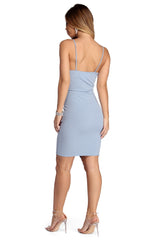 Ruffle Party Asymmetrical Dress