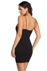 Crochet Bae Mini Dress