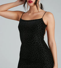 Pretty And Purrfect Mini Dress