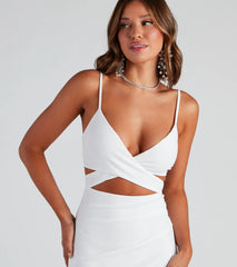 Major Bombshell Asymmetrical Cutout Dress