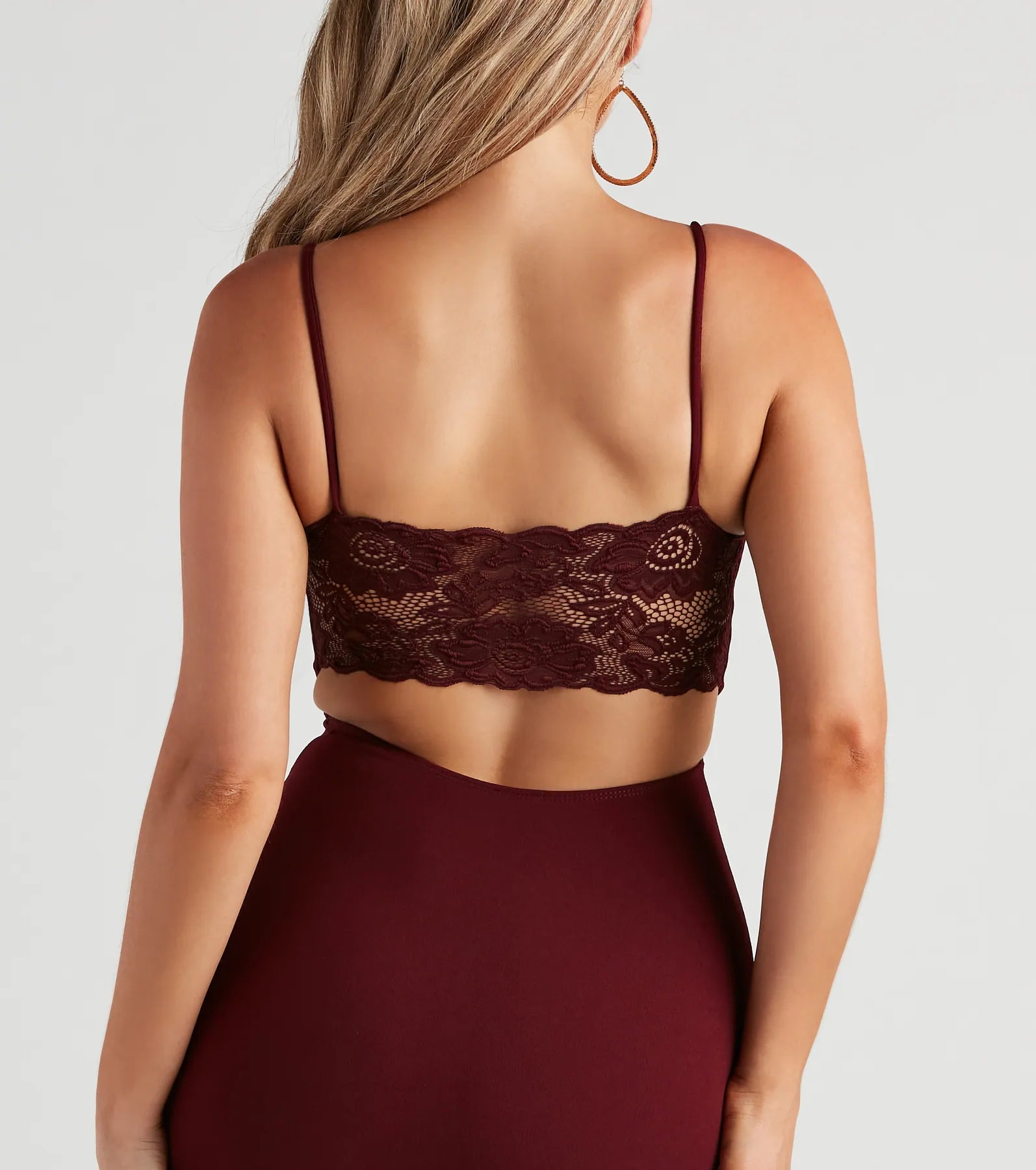 Love Notes Crepe Lace Mini Dress