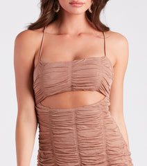 Keep It Sultry Cutout Bodycon Mini Dress