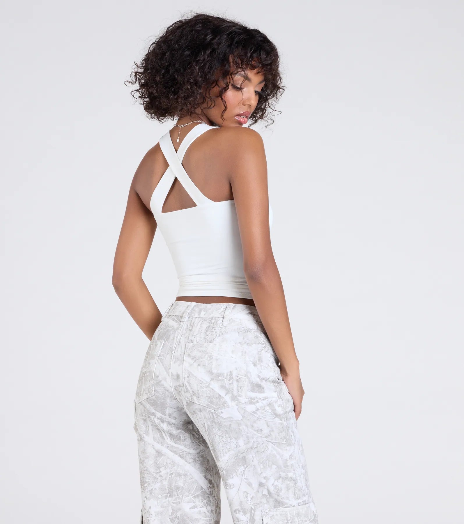 Essential Energy Halter Crop Top