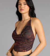 Hot Streak Leopard Crop Top