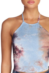 Totally Tie Dye Halter Top