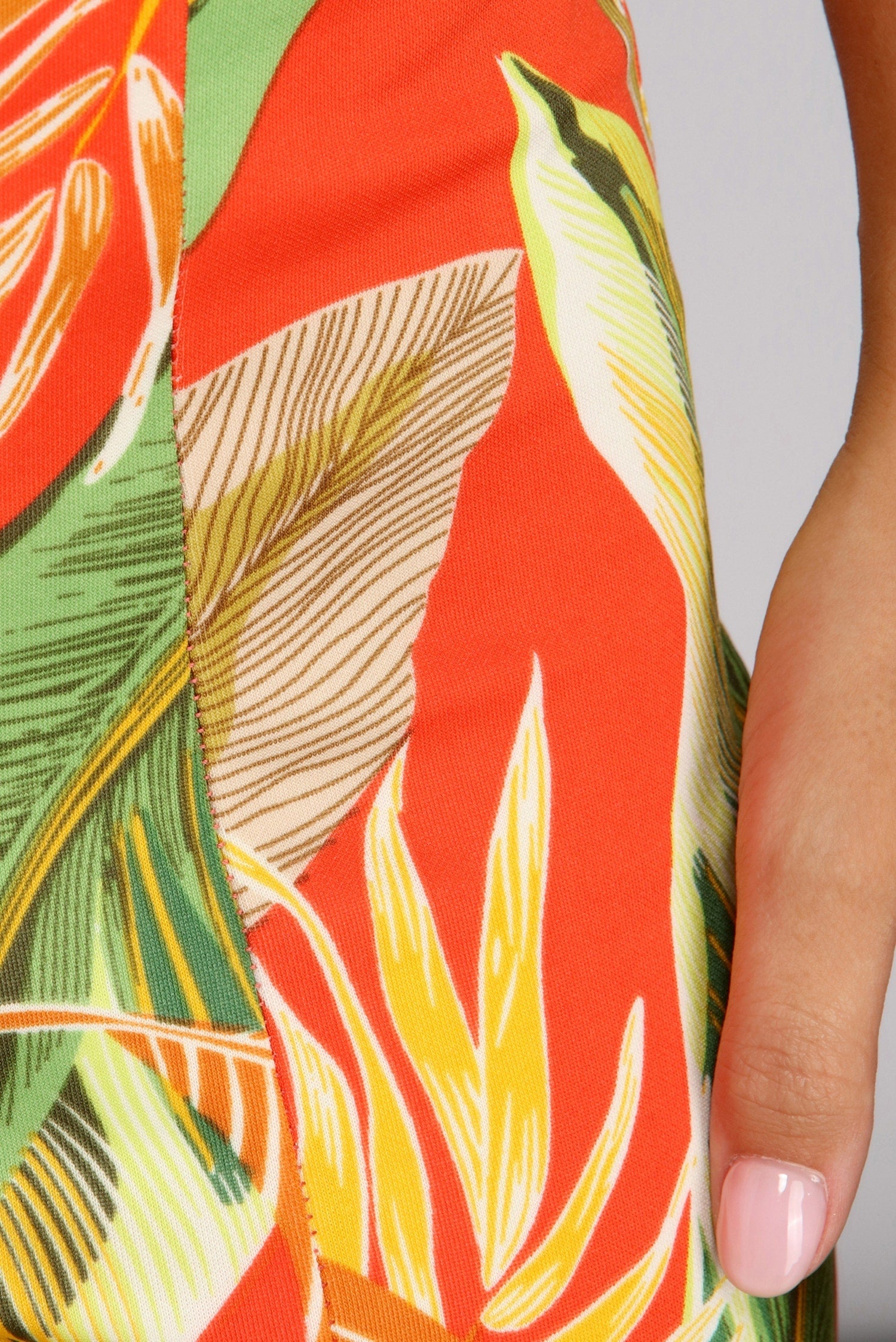 To Paradise Printed Crop Top