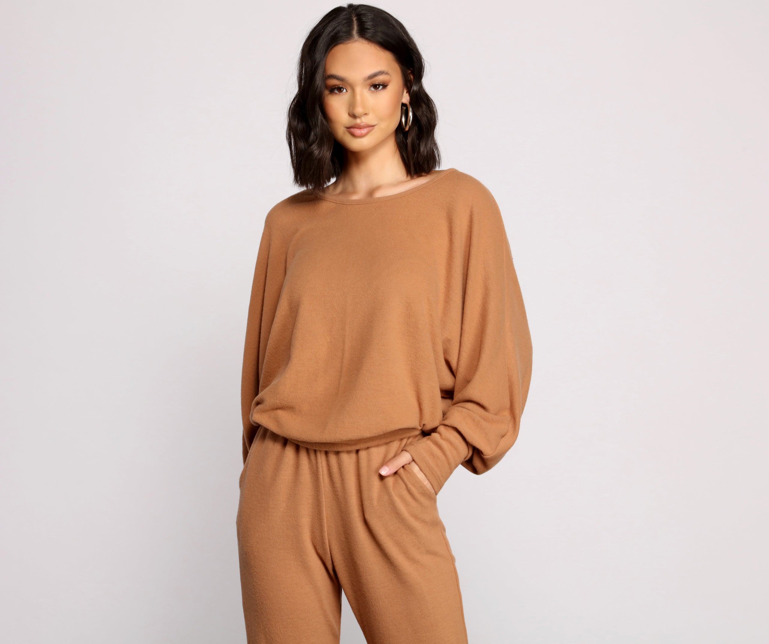 Keepin' Knit Basic Long Sleeve Top