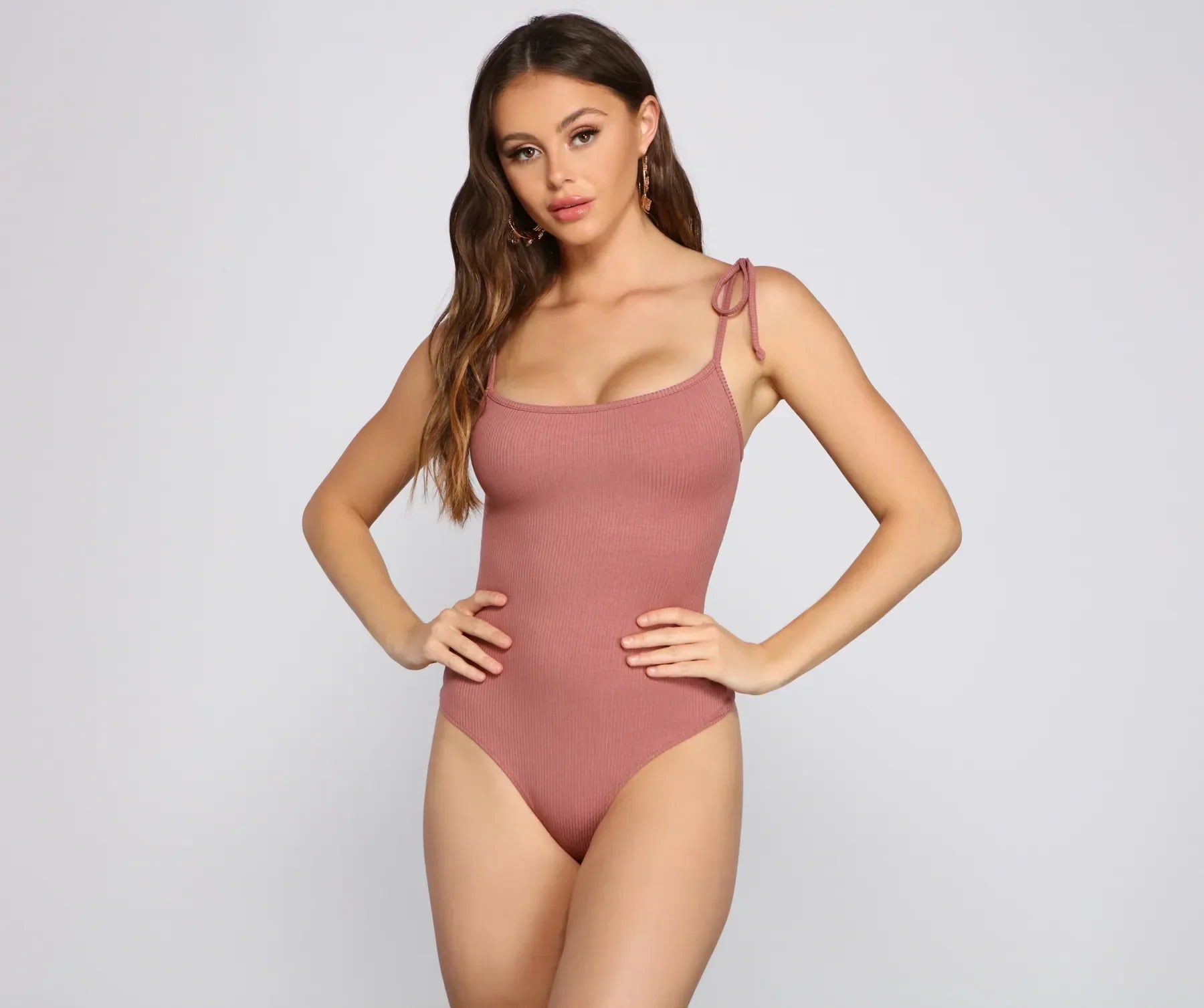 Sealed In Basics Ribbed Knit Bodysuit