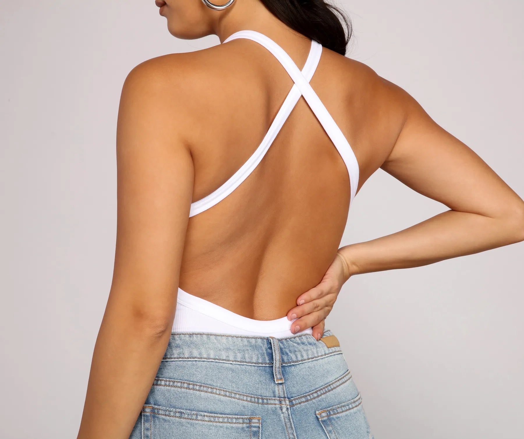 Chic And Seamless Sleeveless Bodysuit