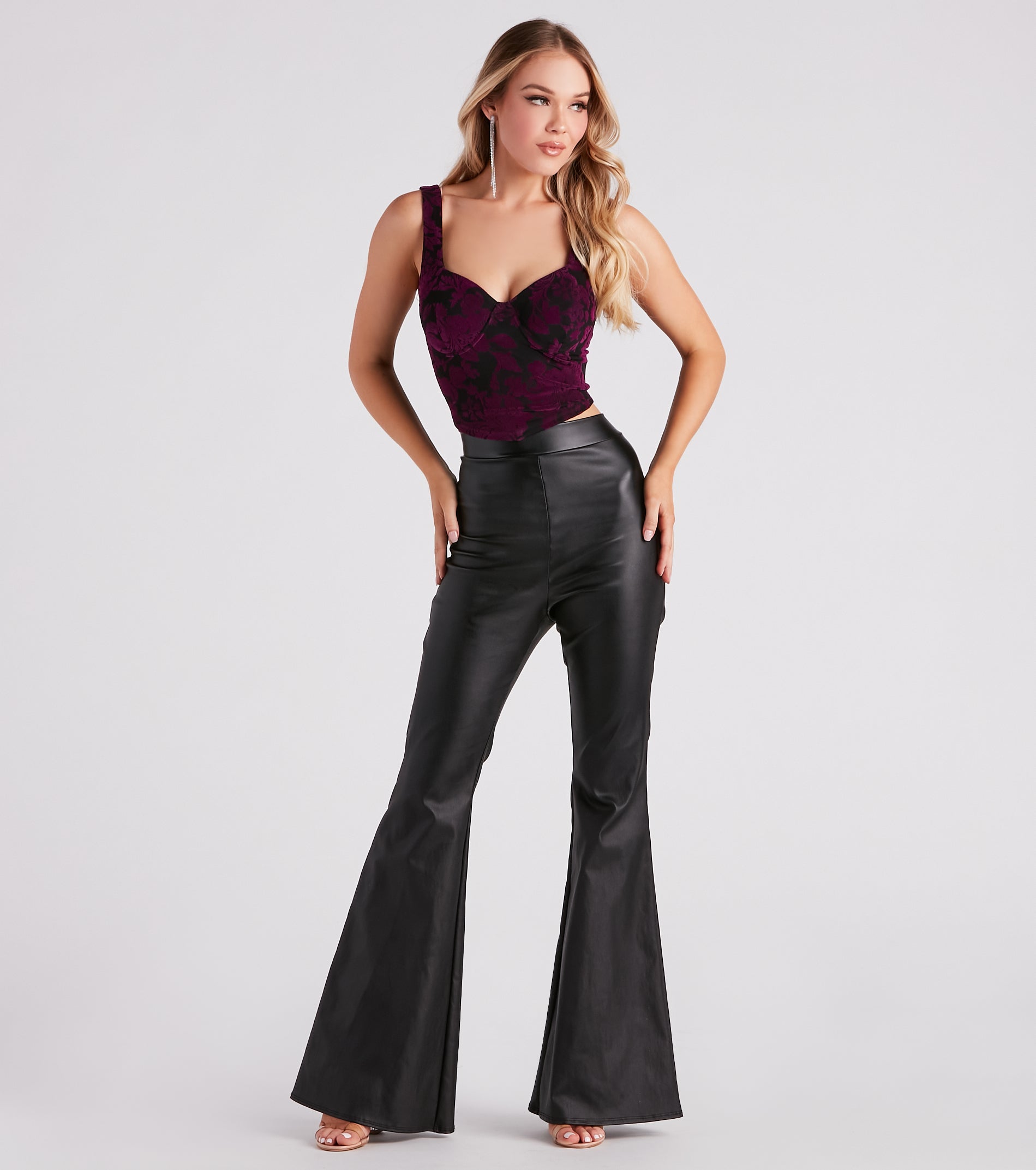 World Of Romance Floral Bustier