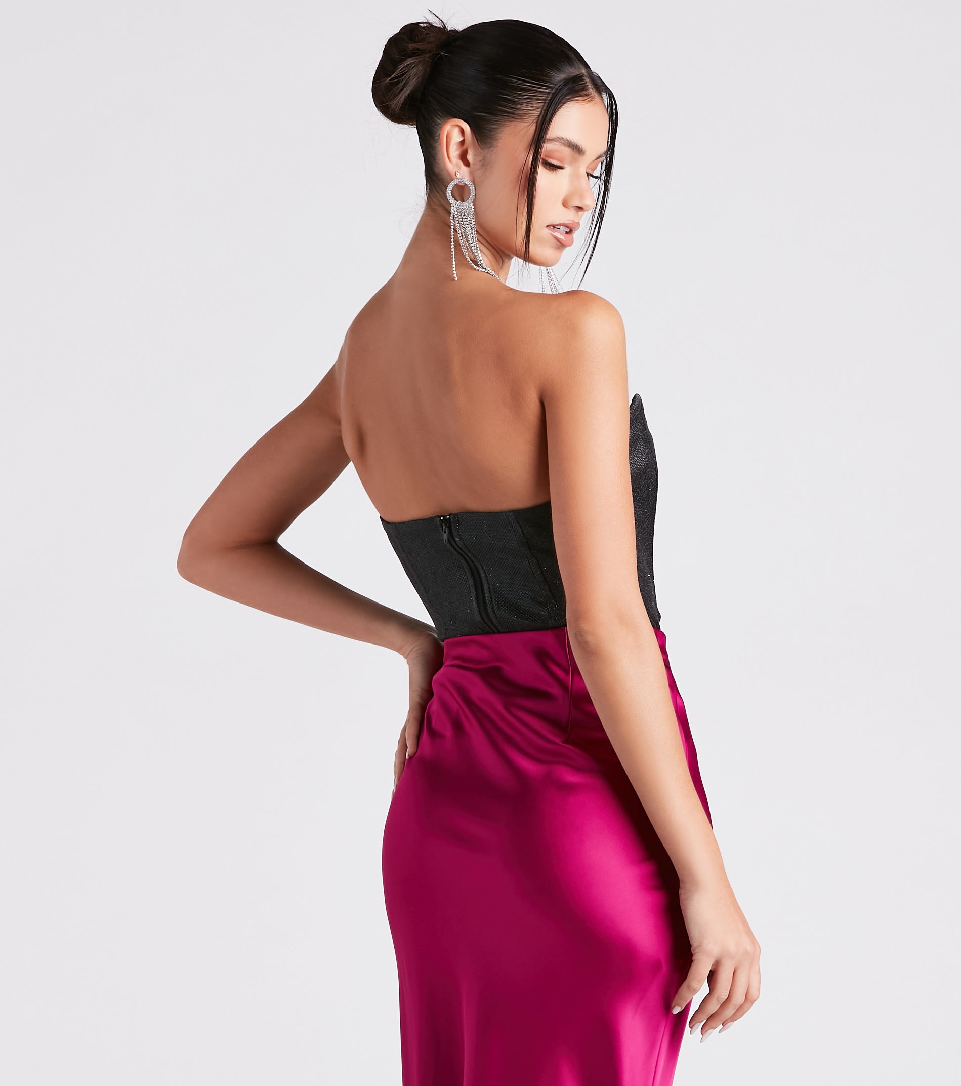 Sparkly Hype Glitter Tube Bodysuit