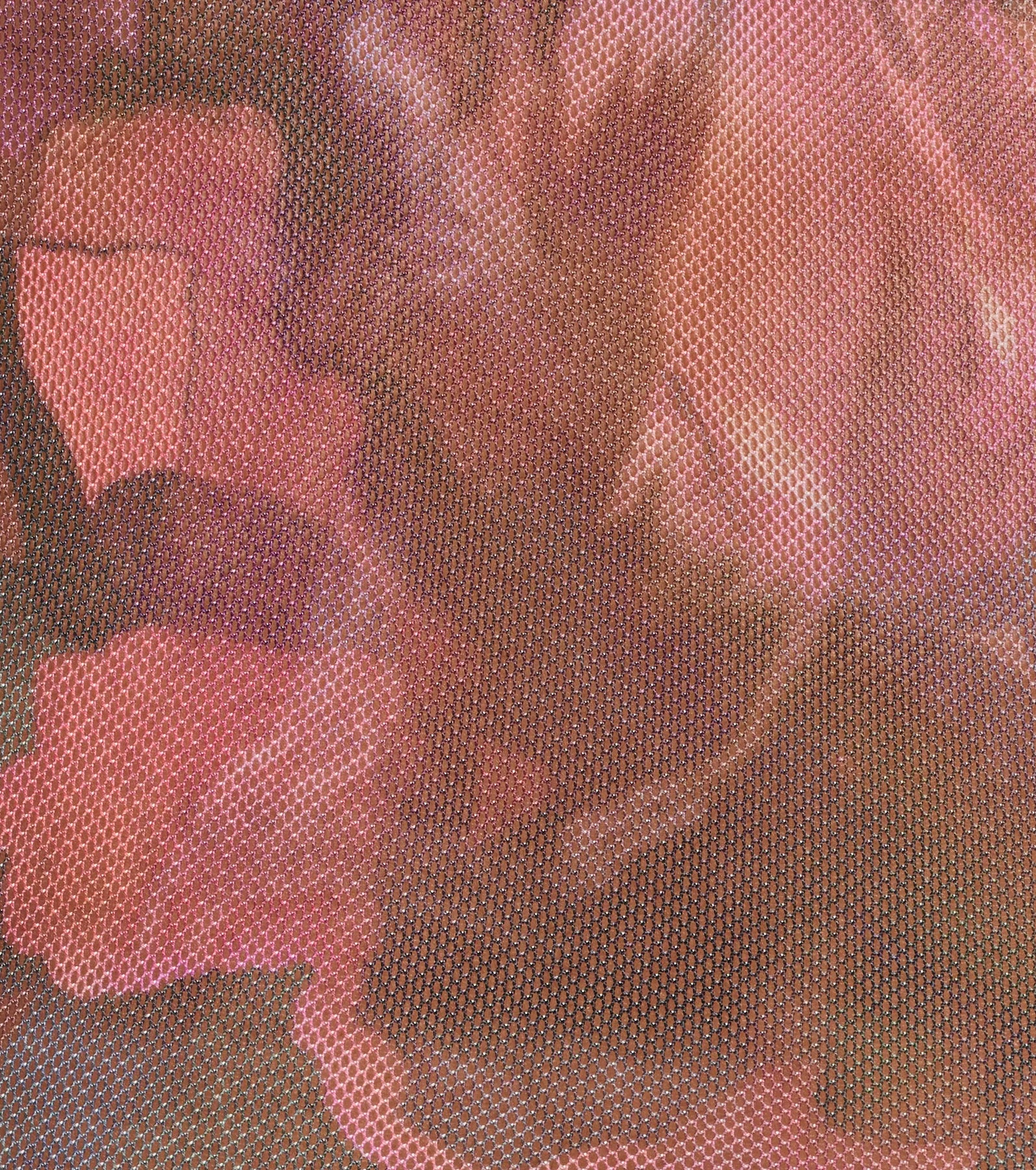 Sultry Impact Halter Abstract Floral Crop Top