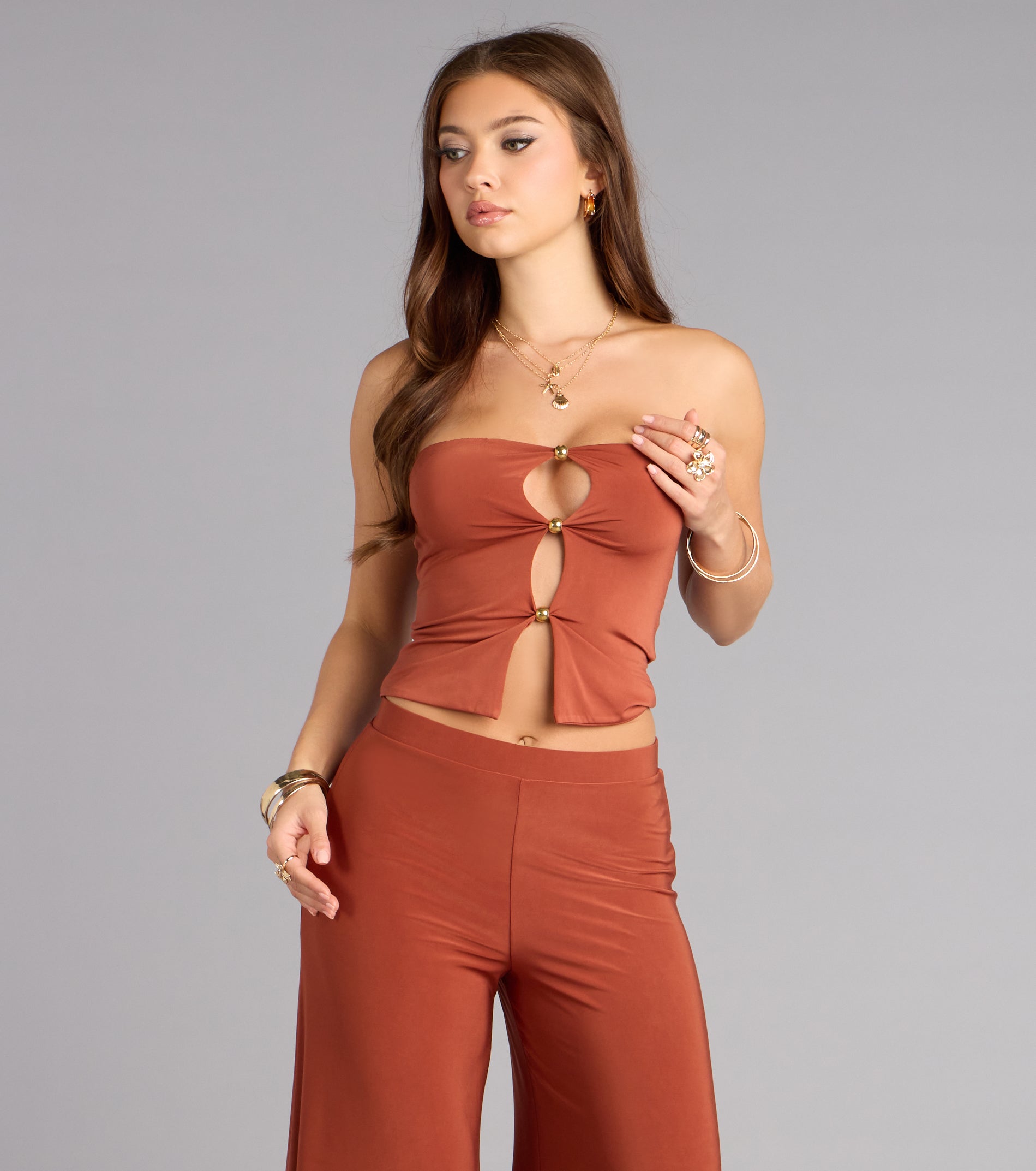 Wanderlust Mode Cutout Tube Top