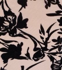 Sultry Desire Flocked Velvet Bustier